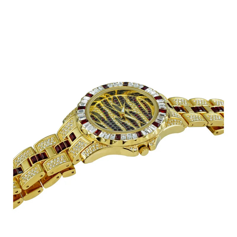Chameleon Quartz Red Dial Unisex Watch AKJ1177R