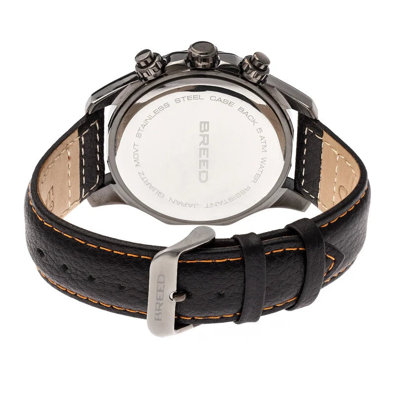 Breed Lacroix Quartz Charcoal Dial Sport Timepiece - 6805