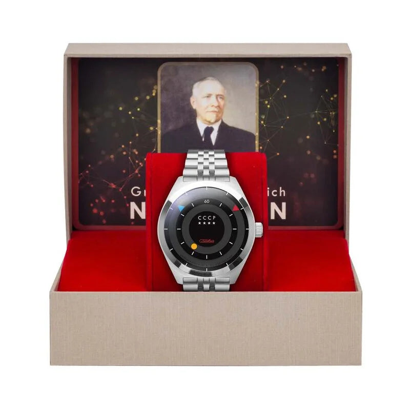 CCCP Neujmin Automatic Black Dial Stainless Steel Men's Timepiece - CP-7065-11 (Edition 2)