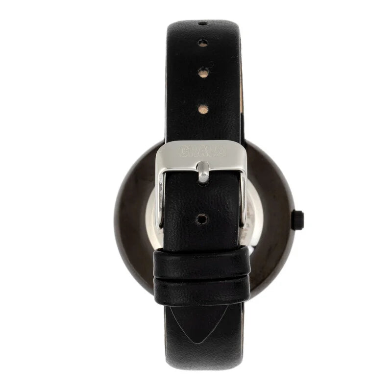 Metric Quartz Black Dial Timepiece - CRACR5801