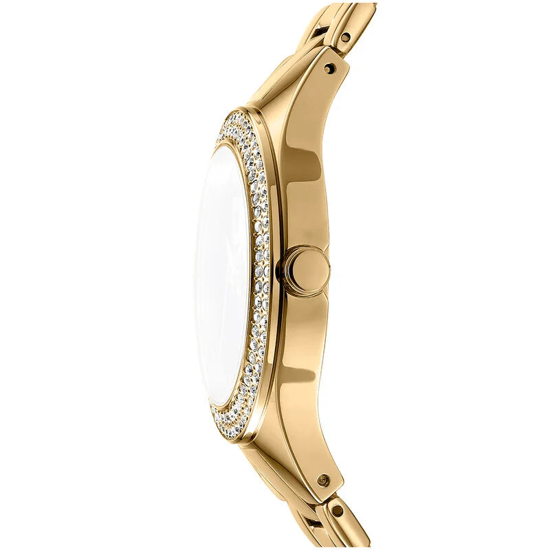 DKNY Fashion Quartz Green Dial Ladies Timepiece - DK1L025M0055 (Stainless Steel Strap)