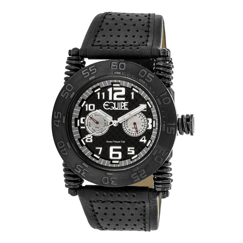 Equipe Tritium Coil men's sport watch with black dial