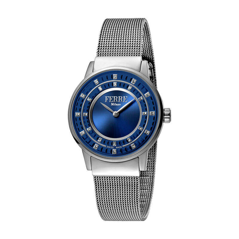 Ferre Milano quartz women's watch with blue dial