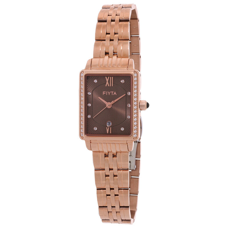 Fiyta Allure women's watch with brown dial