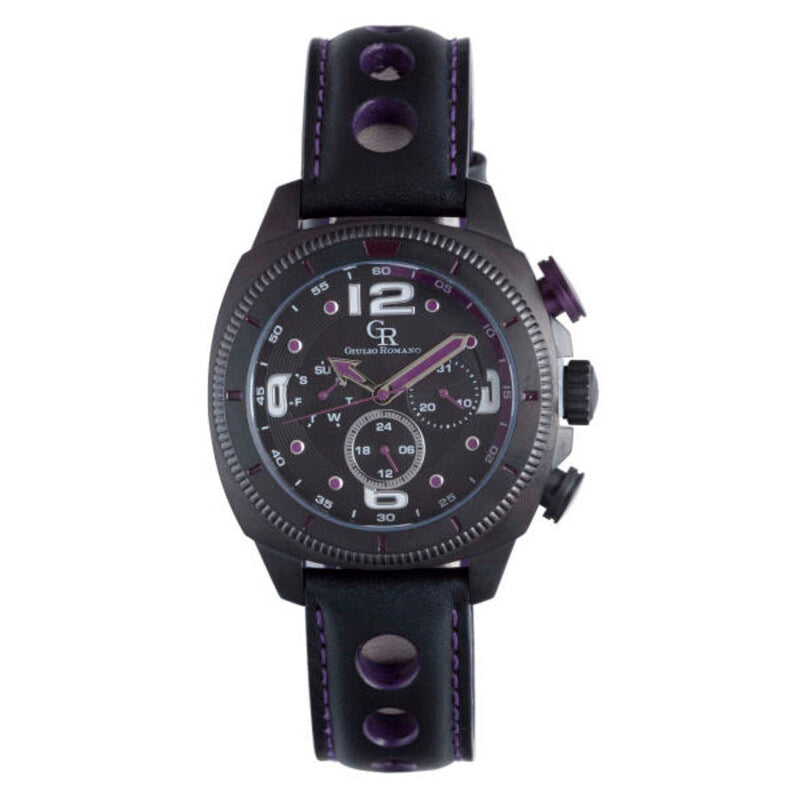 Giulio Romano Pescara Quartz Black Dial Men's Watch