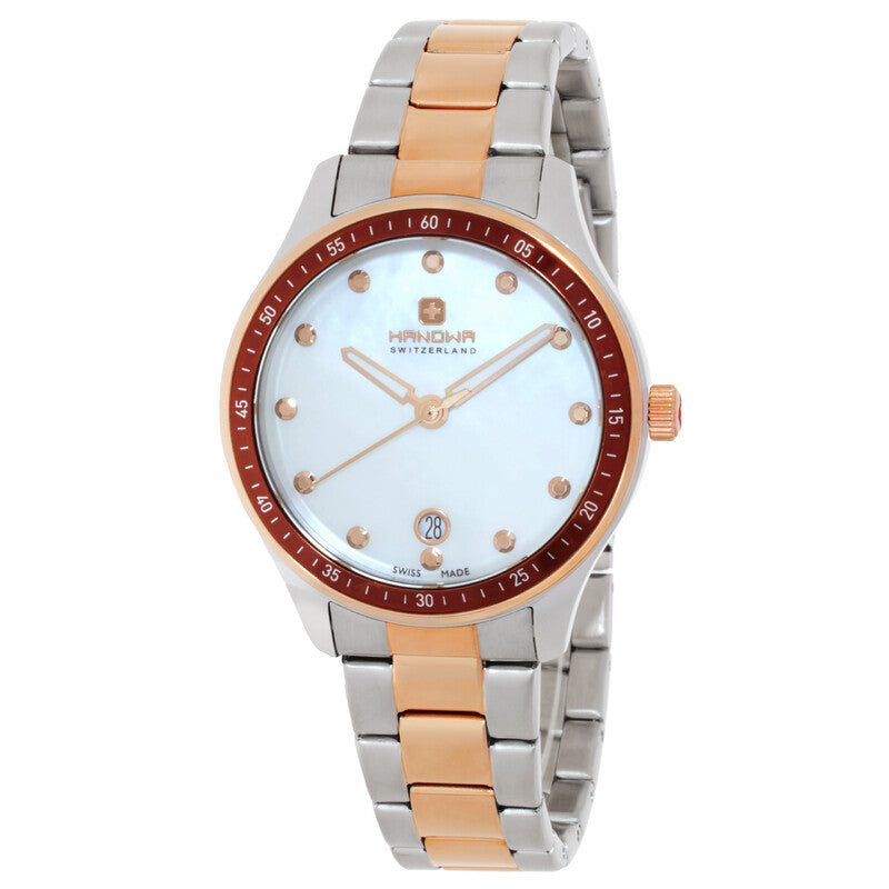 Hanowa Ajoie Quartz White Mother of Pearl Dial Women's Watch HAWLH2200360 image 1