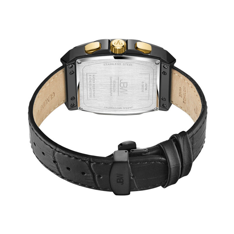 JBW Echelon Quartz Black Dial Men's Watch J6379A