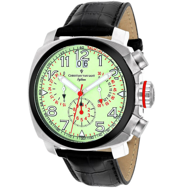 Open Box - Luminous Black Quartz Black Dial Men's Timepiece - 3AU1A1P48