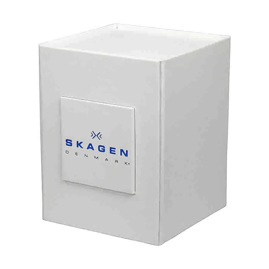 Skagen Melbye Grey Dial Stainless Steel Mesh Men's Watch SKW6078