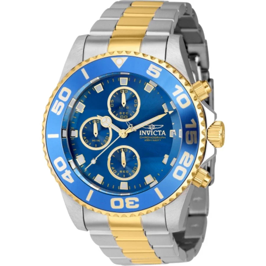Invicta Pro Diver Chronograph Quartz Blue Dial Men's Watch 43408