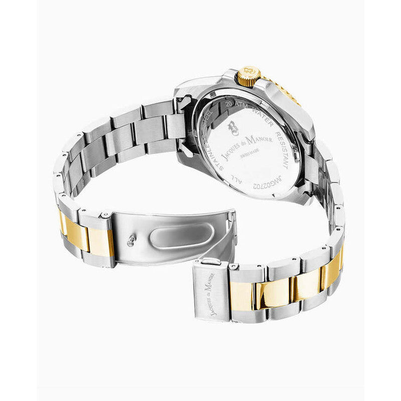 Jacques Du Manoir Inspiration Business JWG03003 unisex watch with blue dial (view 3)