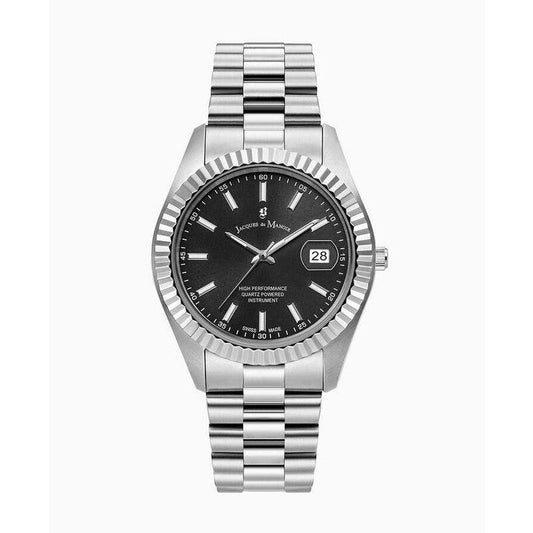 Jacques Du Manoir Inspiration Business JWN01702 unisex watch with grey dial