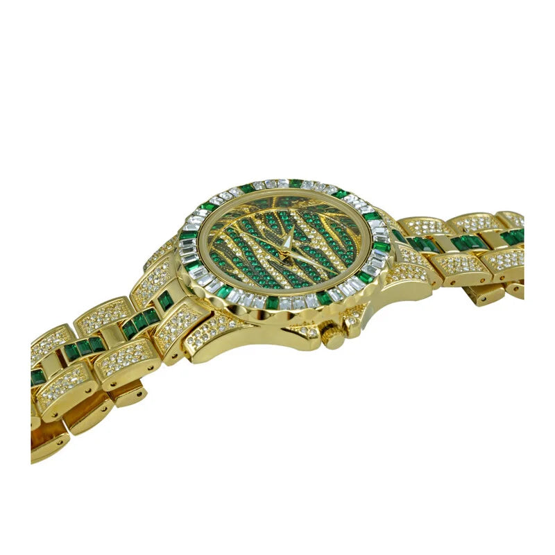 Chameleon Quartz Green Dial Unisex Watch AKJ1177G