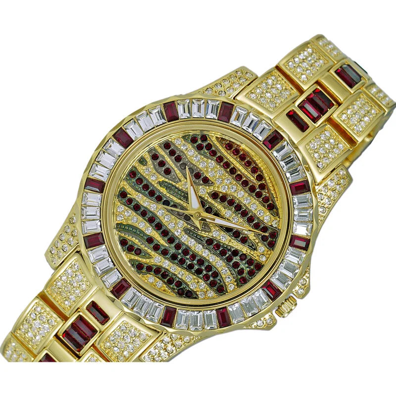 Chameleon Quartz Red Dial Unisex Watch AKJ1177R