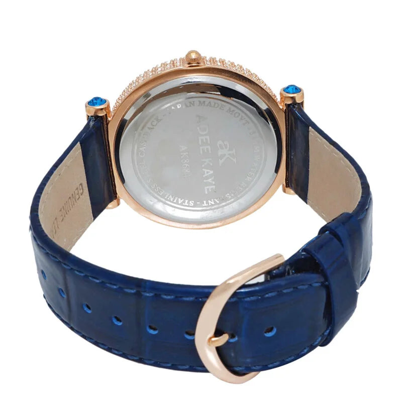 Adee Kaye Florence Quartz Blue Dial Unisex Watch AKJ8684