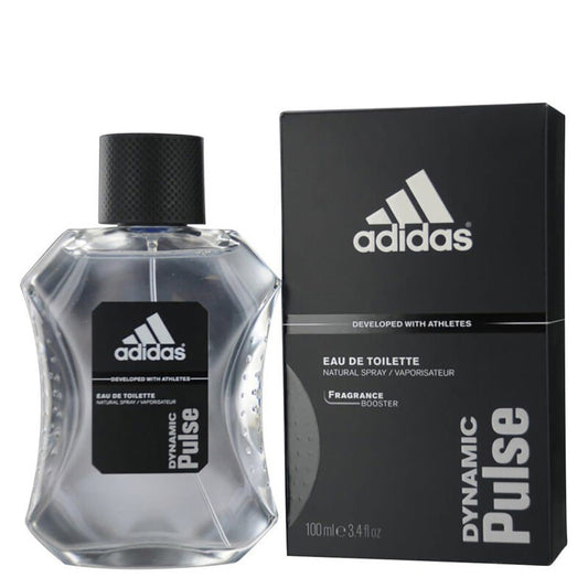 Adidas Dynamic Pulse Eau de Toilette 100ml – Men's Woody Aromatic Fragrance