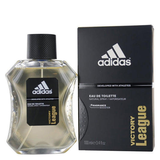 Adidas Victory League Eau de Toilette 100ml – Men's Amber Woody Fragrance