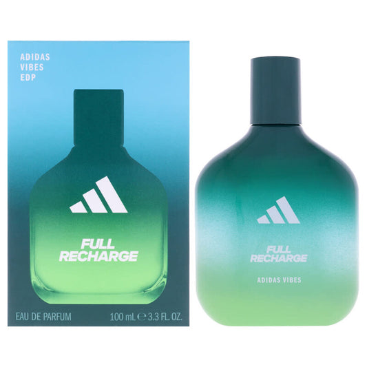 Adidas Vibes Full Recharge Eau de Parfum 100ml – Unisex Aromatic Fragrance