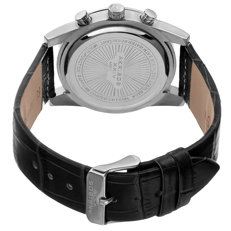 Akribos XXIV Enterprise Quartz Blue Dial Men's Watch P50151
