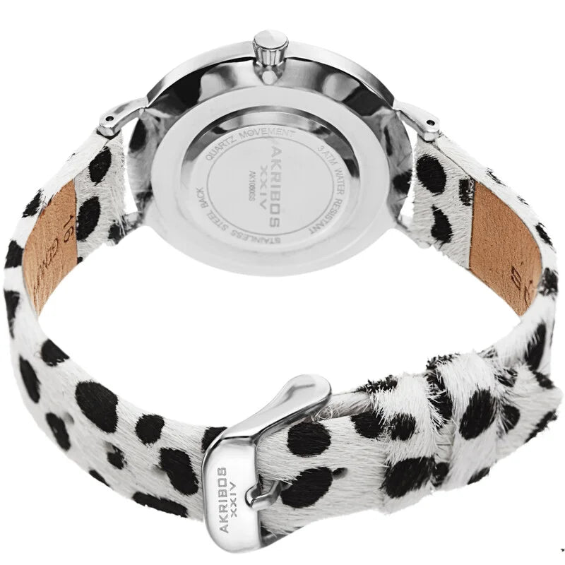 Quartz White Dial Ladies Watch AK1080SS