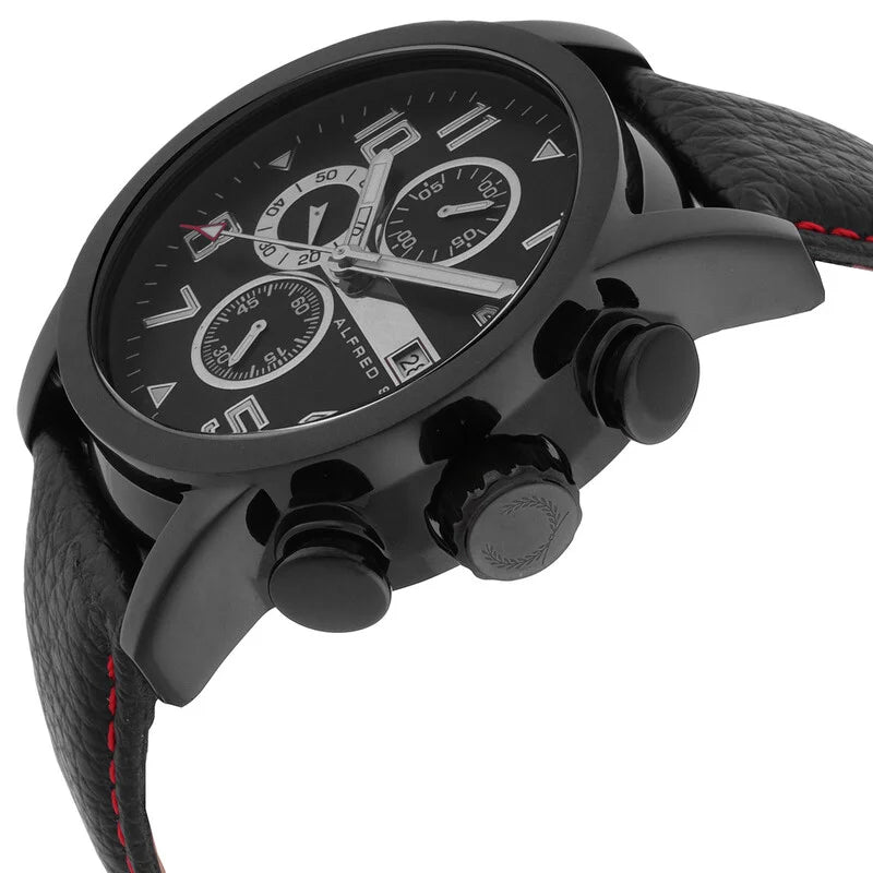 Velox Chronograph Quartz Black Dial Men's Watch AS1601BL-1A