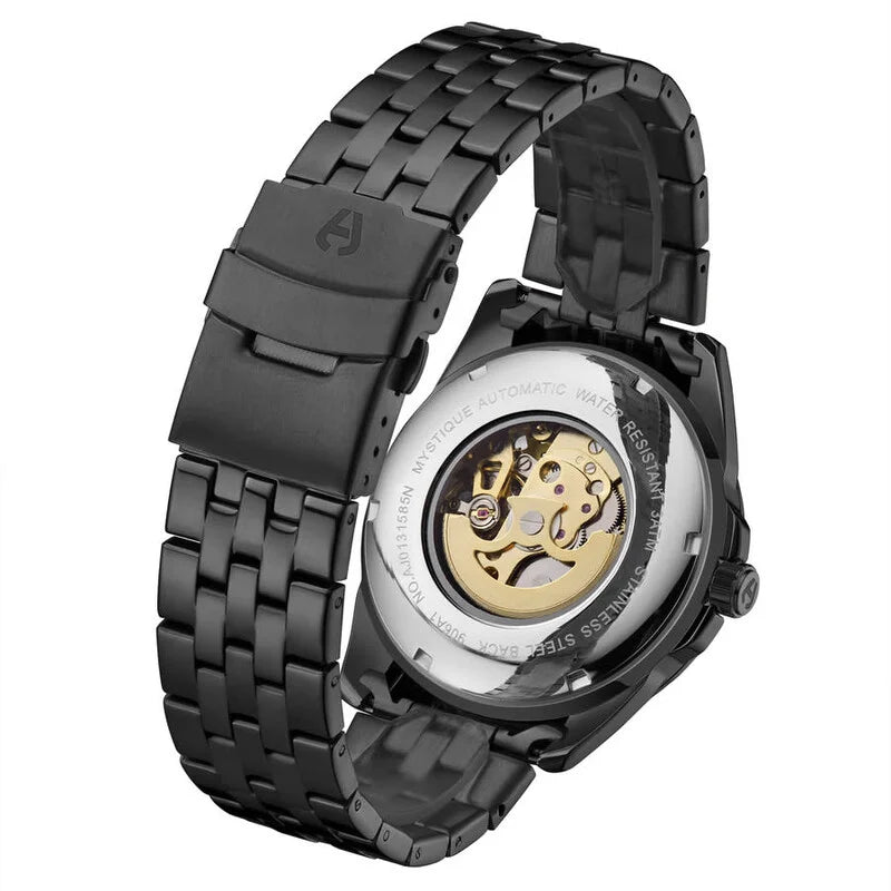 Anthony James Mystique Automatic Gold-Tone Dial Men's Watch AJ013N2