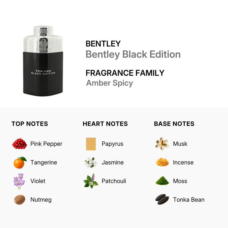 Bentley Black Edition by Bentley for Men EDP Spray