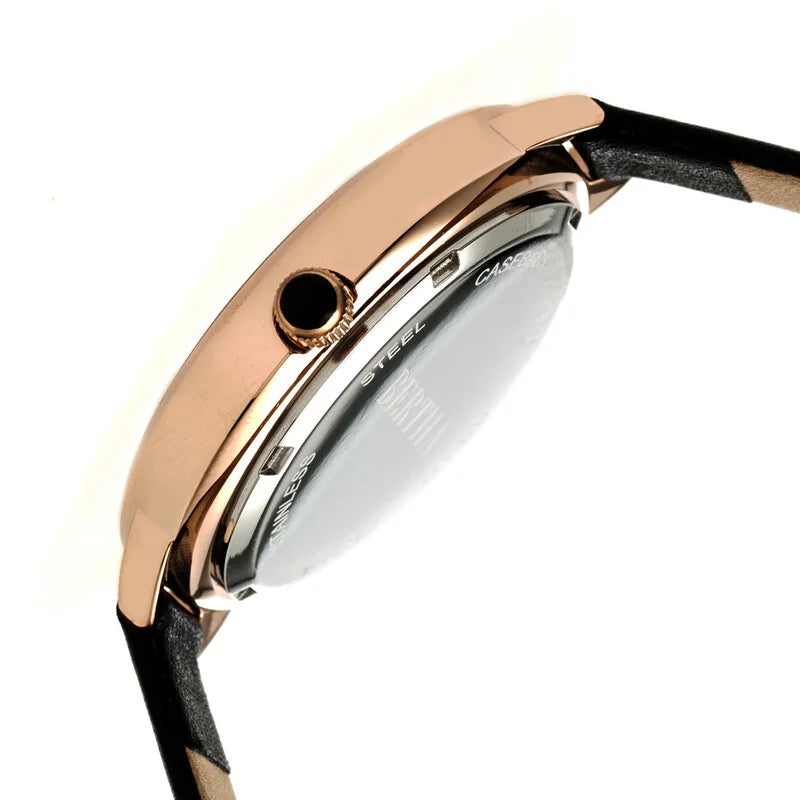 Bertha Madison Black Dial Ladies Watch BR6707
