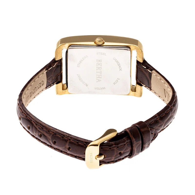 Bertha Marisol White Dial Ladies Dress Watch BR6903
