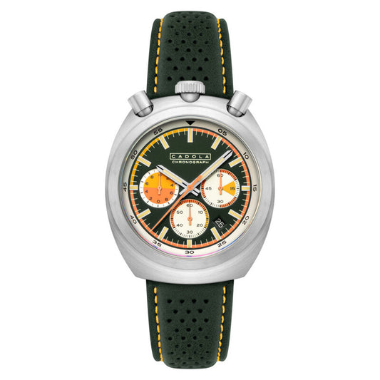 Cadola Testa Di Toro Quartz Green Dial Men's Timepiece - CD-1058-03