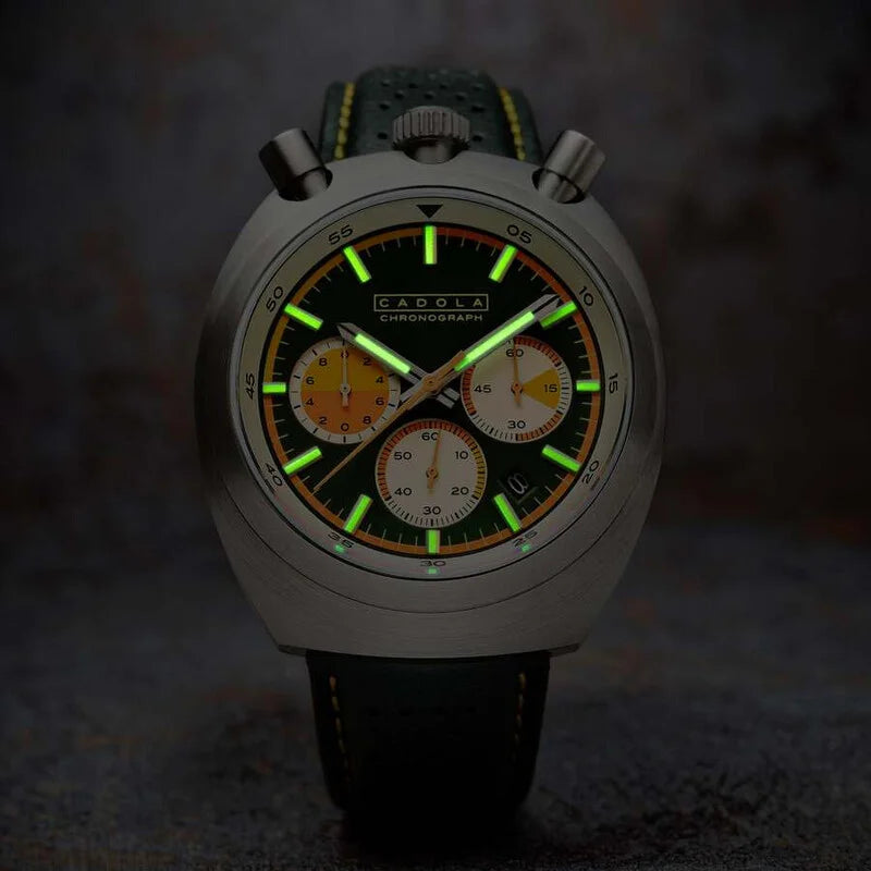 Cadola Testa Di Toro Quartz Green Dial Men's Timepiece - CD-1058-03