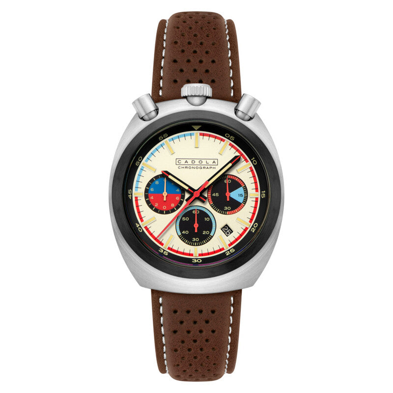 Cadola Testa Di Toro Quartz Beige Dial Men's Timepiece - CD-1058-04