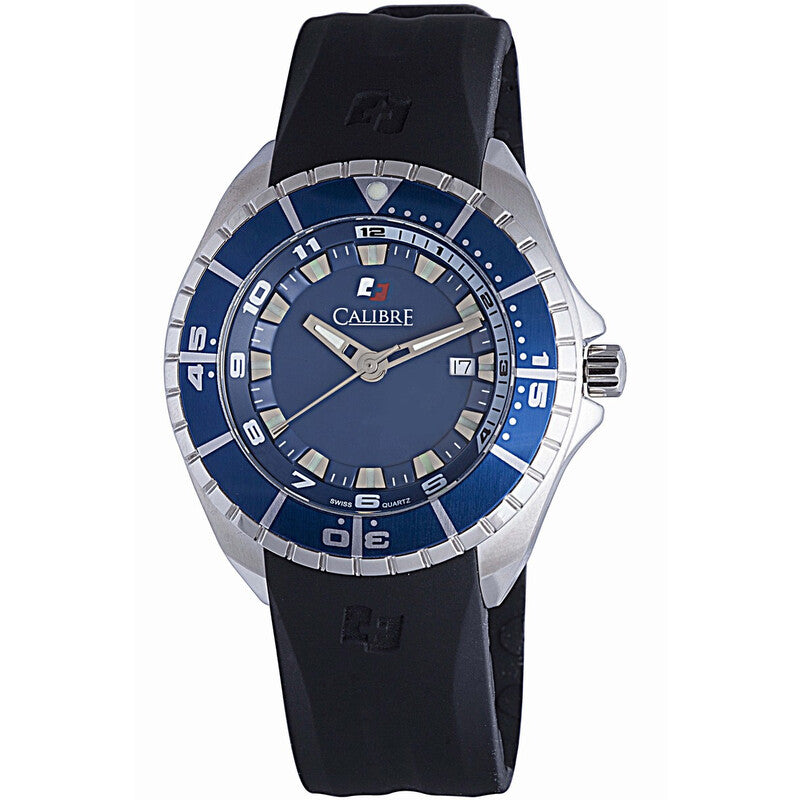 Sea Knight Black Strap SC-4S2-04-001-3 Quartz Black Dial Men's Timepiece - SC-4S2-04-001.3