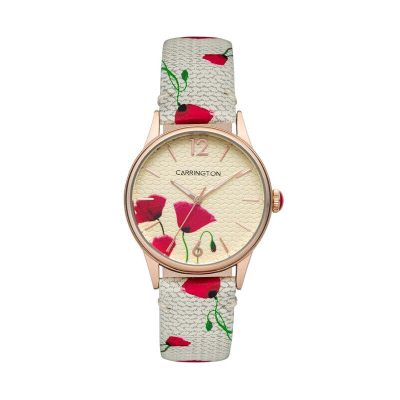 Cordelia Quartz White Dial Women's Timepiece - CT-2018-04