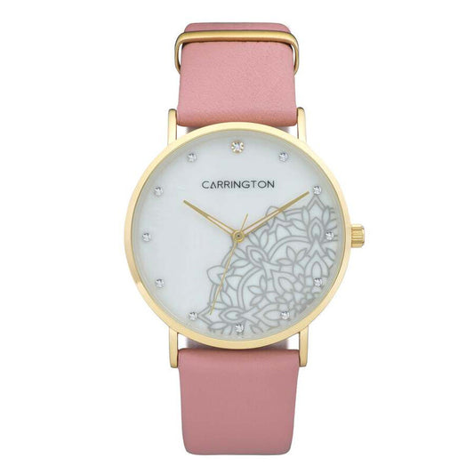Luella Quartz White Dial Women's Timepiece - CT-2008-04
