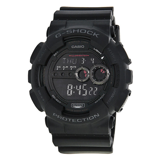 Casio G-Shock Military Quartz Black Dial Men's Timepiece - GD100-1B