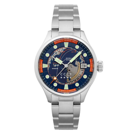 CCCP Leonov Automatic Blue Dial Stainless Steel Men's Timepiece - CP-7099-22 (Edition 2)