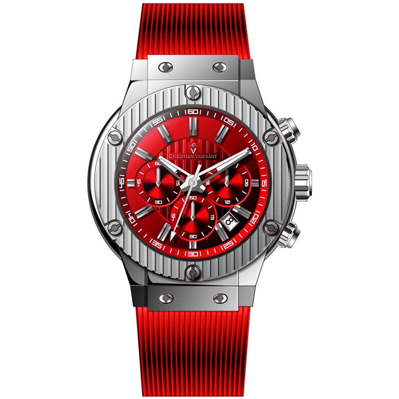 Monarchy Quartz Silver Dial Men's Timepiece - CV8144