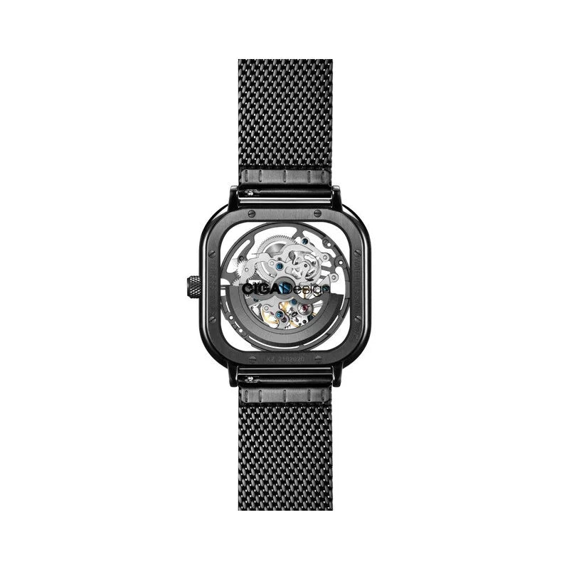 C-Series Skeleton Automatic Black Dial Men's Timepiece - Z011 BLBL W3