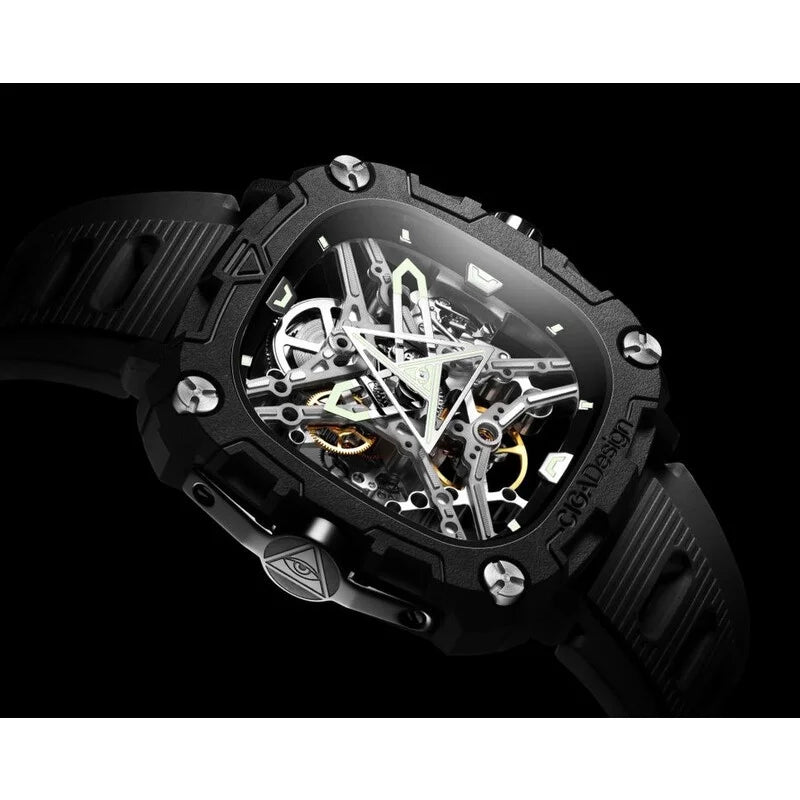 X Series Eye Of Horus Automatic Black Dial Men's Timepiece - X051-BS01-W5B