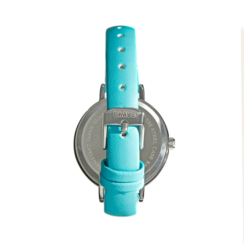 Dot Quartz Blue Dial Timepiece - CRACR5902