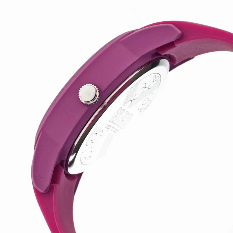 Festival Fushia Fushia Quartz Green Dial Timepiece - CR2005