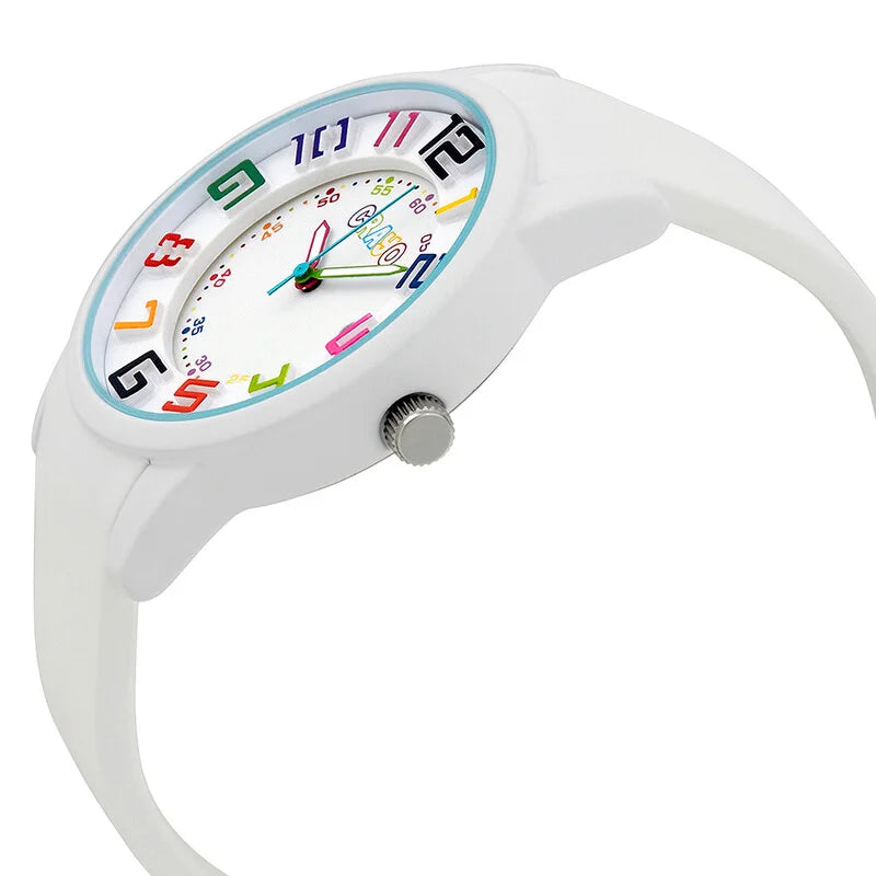 Festival White Quartz White Dial Timepiece - CR2001