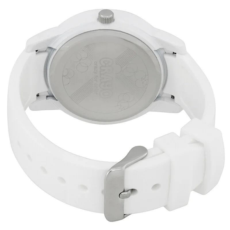 Festival White Quartz White Dial Timepiece - CR2001