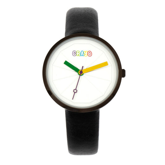 Metric Quartz Black Dial Timepiece - CRACR5801