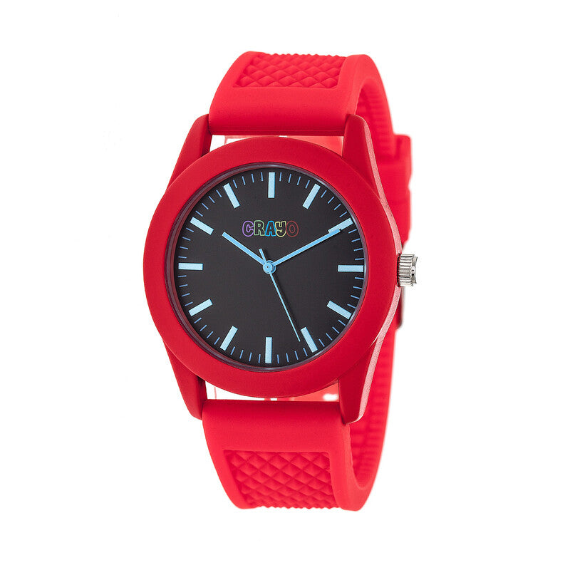 Storm Red Quartz Black Dial Men's Timepiece - CRACR3702