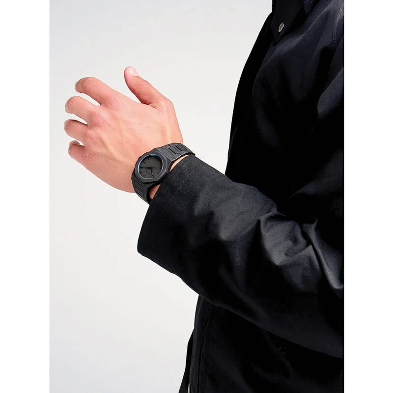 Core Quartz Black Dial Timepiece - D1-PCBJ10