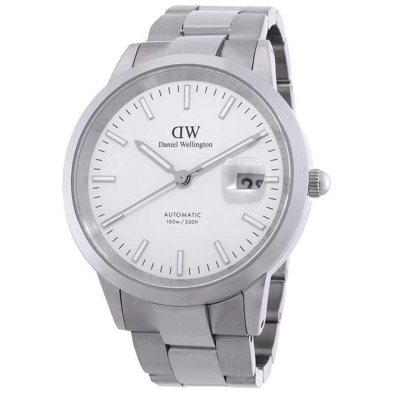 Luxury Watch Automatic White Dial Men's Timepiece - LUXU-01