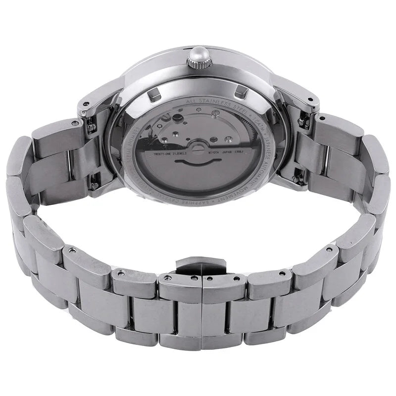 Luxury Watch Automatic White Dial Men's Timepiece - LUXU-01