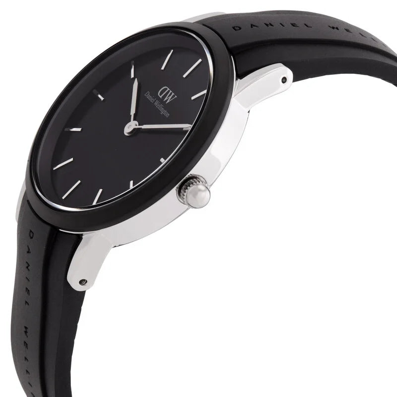 Daniel Wellington Iconic Motion Quartz Black Dial Men's Timepiece - DW00100436